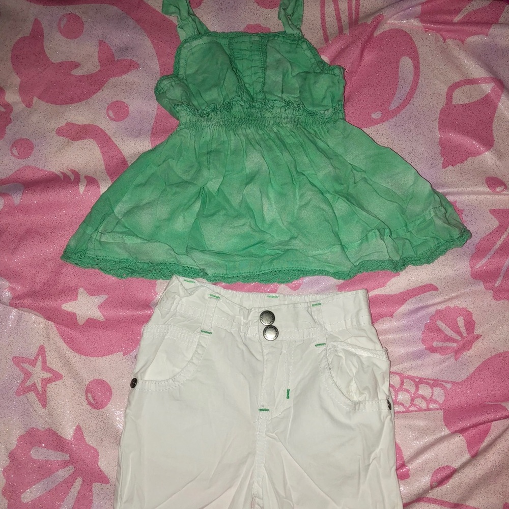 Calvin Klein Capri and Tank Set-Size 12 months